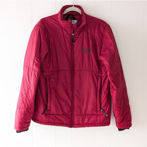 Mountain Hardwear Men's Red Insulated Puffer Jacket, size M - Picture 1 of 7